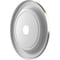 Ekena Millwork Traditional Thermoformed PVC Ceiling Medallion Fits Canopies up to 13 1/2-in., Aged Dark Steel CMP22TRCST - alternate 5